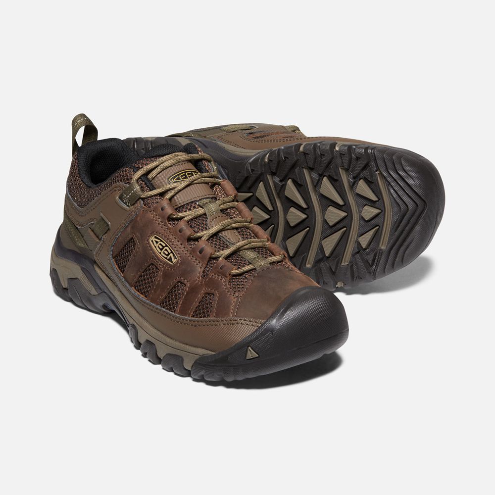 Keen Outdoor Ayakkabı Erkek Kahverengi/Siyah - Targhee Vent - Türkiye CKGU93602